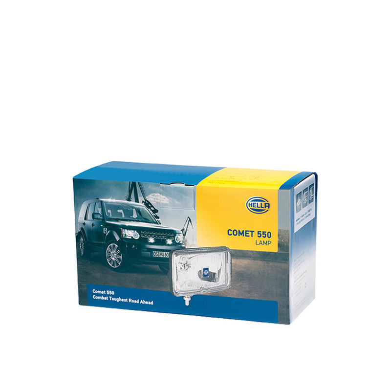 Hella Comet 550 Driving Lens With Clear Lens (1 Pc)- 005 700 473 Auxiliary Light Clear Lens