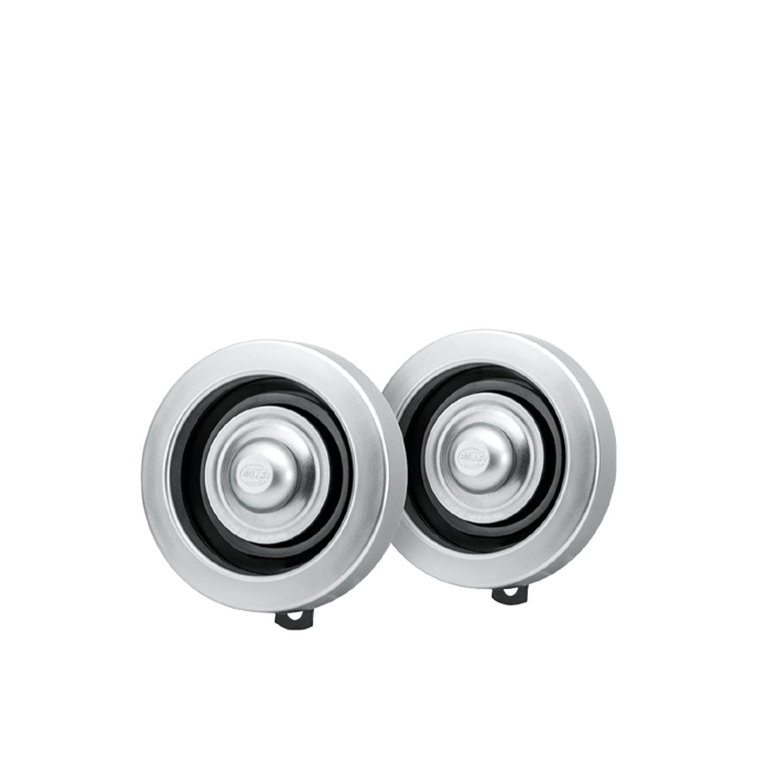 Hella Avant-Tone 12V Disc Horn (Set Of 2) - 004 811 101  Horn Silver