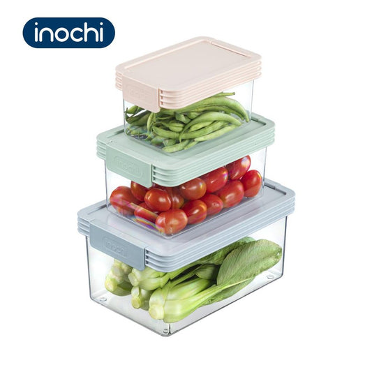 Set 3 Tritan Hokkaido Rectangle Food Container (500-1000-2000 ml)