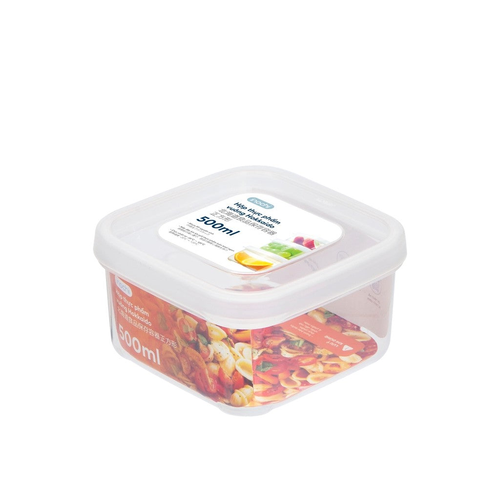 Set 3 Hokkaido Square Food Storage Container (500-1000-2000 ml)