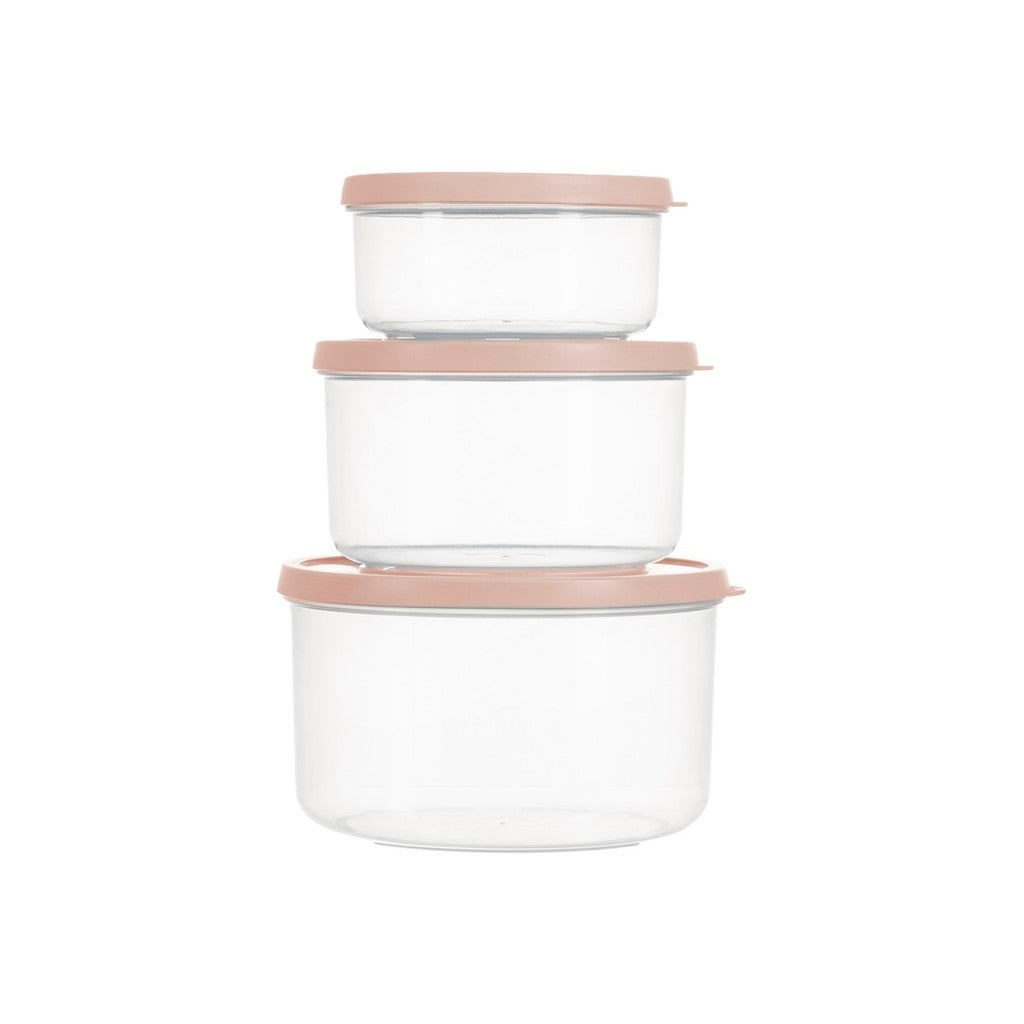 set 3 Hokkaido Round Food Storage Container (750-1500-2500 ml)