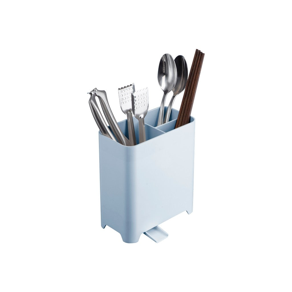 Yoko cutlery box White/Blue