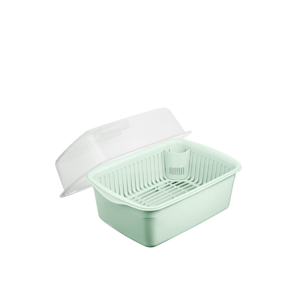 Tokyo dish drainer with cover