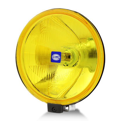 Hella Comet 500 Driving Lamp With Yellow Lens (1 Pc)- 005 750 511 Auxiliary Light Yellow Lens