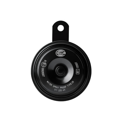 Hella Compact 12V Disc Horn (Set Of 2) - 011 225 801 Horn Black