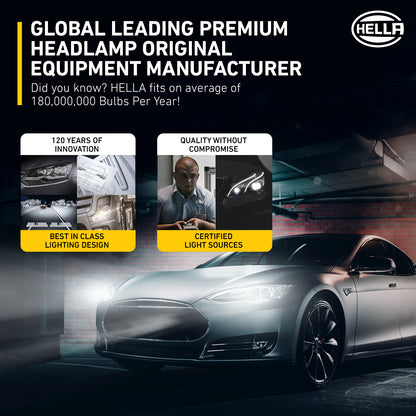 Hella Performance Bulb Range +100% Brightness (2 Bulbs) - 7 Fitting Types Bulbs White