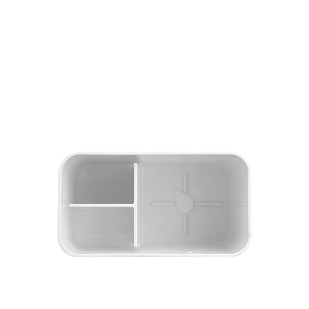 Yoko cutlery box White/Blue