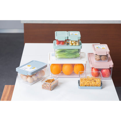 inochi Set 2 Tritan Hokkaido Rectangle Food Container (1000-2000 ml)